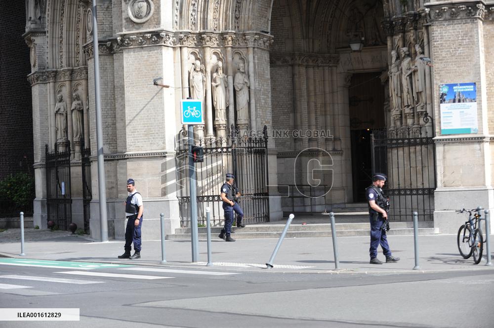 Security Of Churches Reinforced On August 15 In France