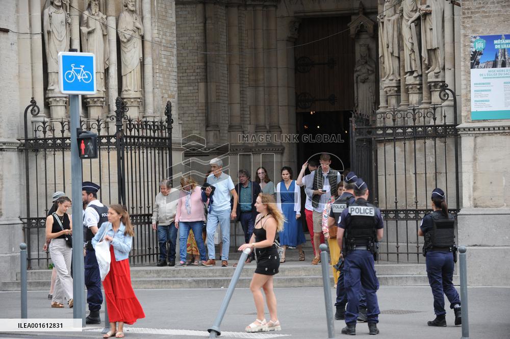 Security Of Churches Reinforced On August 15 In France