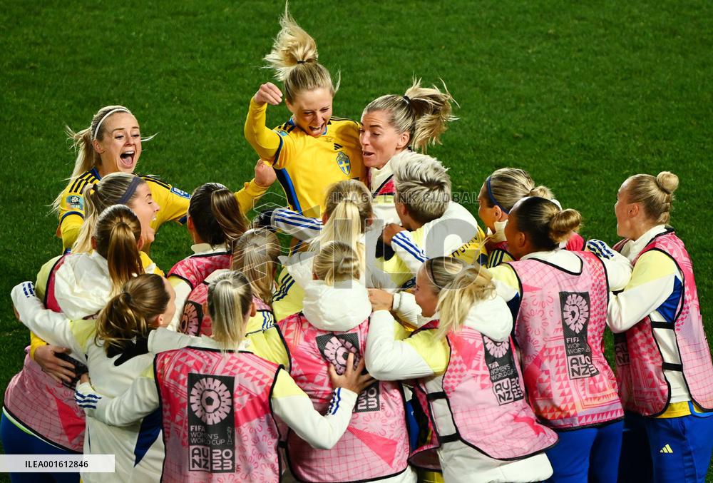 (SP)NEW ZEALAND-AUCKLAND-2023 FIFA WOMEN'S WORLD CUP-SEMIFINAL-ESP VS SWE