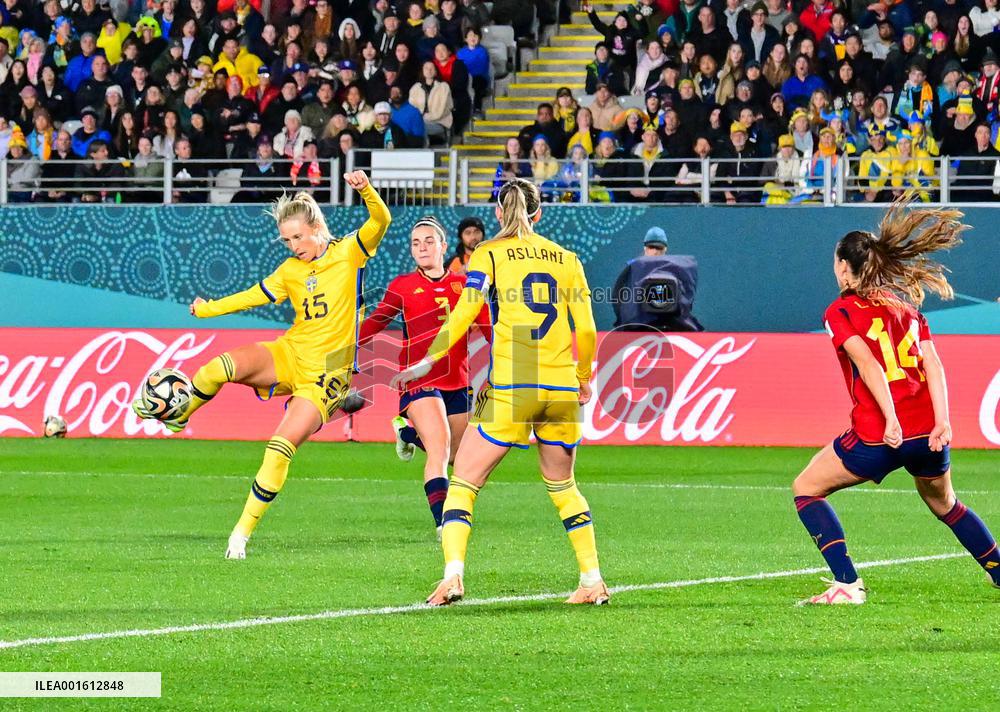 (SP)NEW ZEALAND-AUCKLAND-2023 FIFA WOMEN'S WORLD CUP-SEMIFINAL-ESP VS SWE