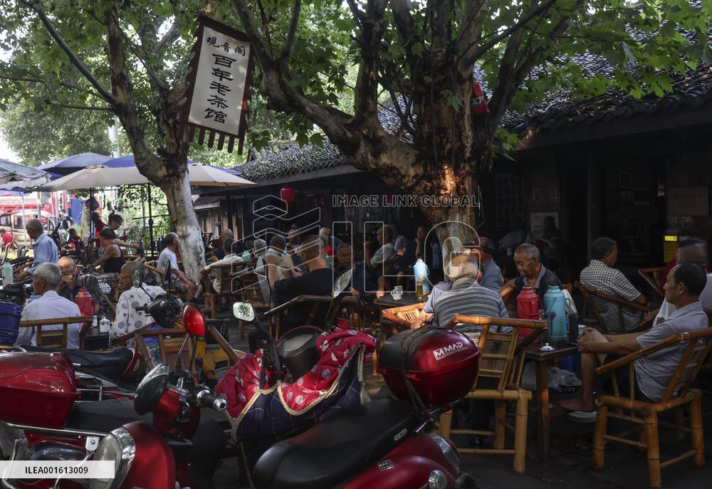 CHINA-SICHUAN-CHENGDU-OLD TEAHOUSE (CN)