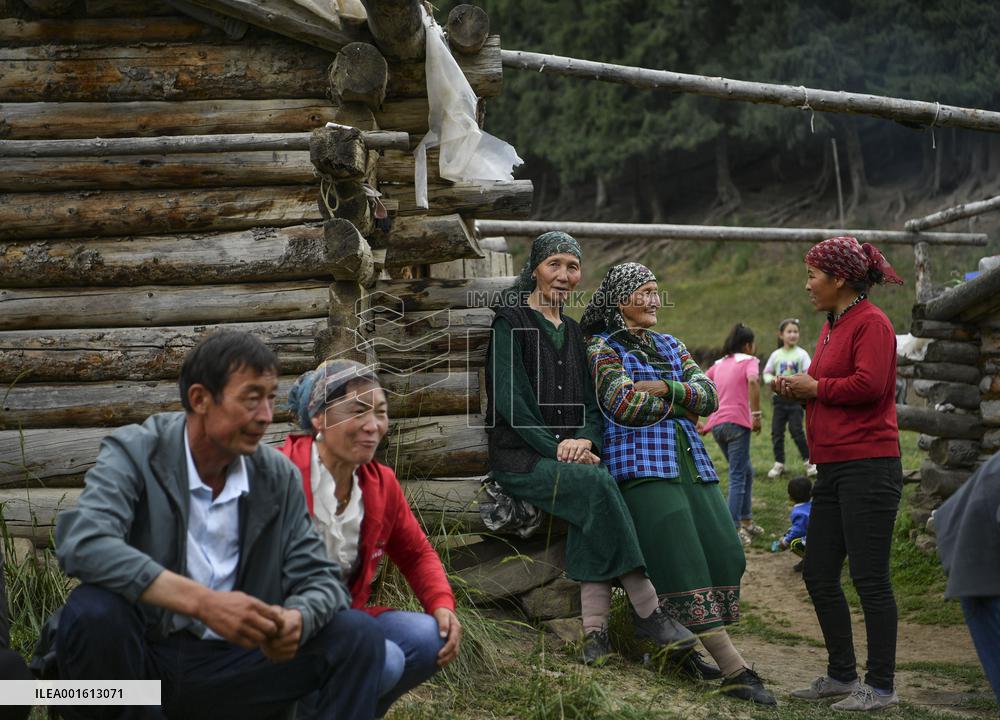 CHINA-XINJIANG-CHANGJI-ALPINE PASTURE (CN)