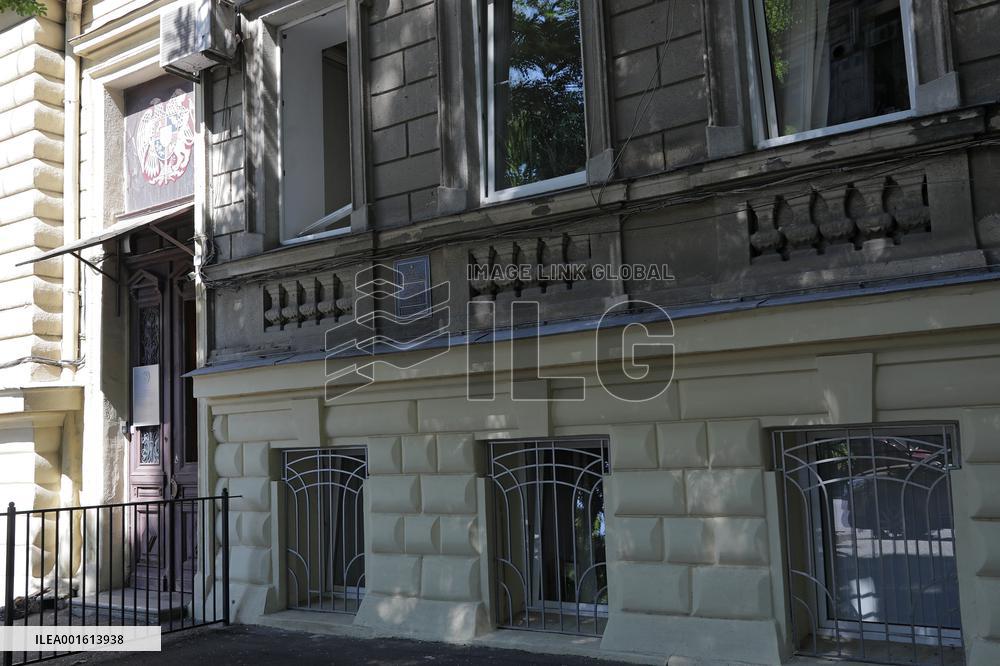 Armenian consulate building damaged in Odesa by Russian night attack