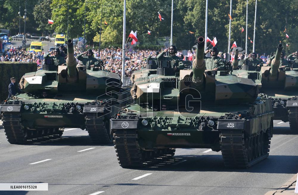 Poland Holds Biggest Military Parade In Decades - Warsaw