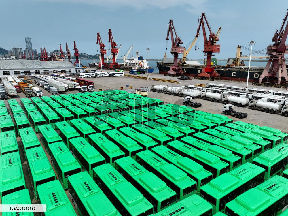 Vehicles Shipment Export Growth in China