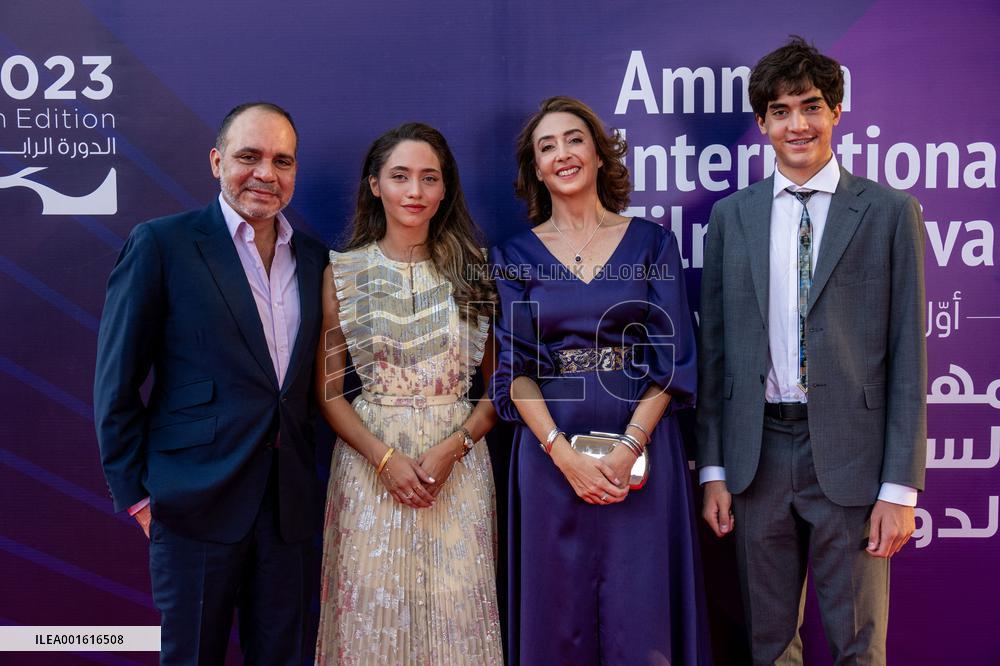 Prince Ali of Jordan Poses With His Family - Amman