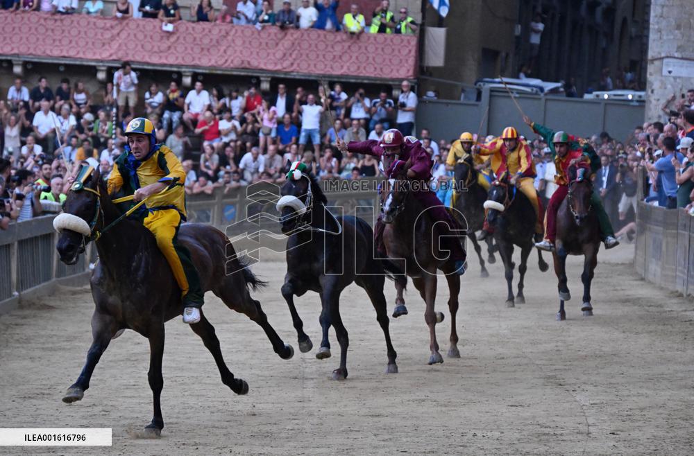 ITALY-SIENA-HORSE RACE-PALIO