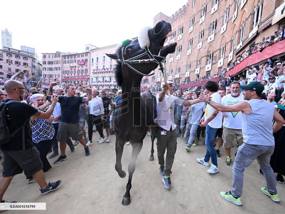 ITALY-SIENA-HORSE RACE-PALIO