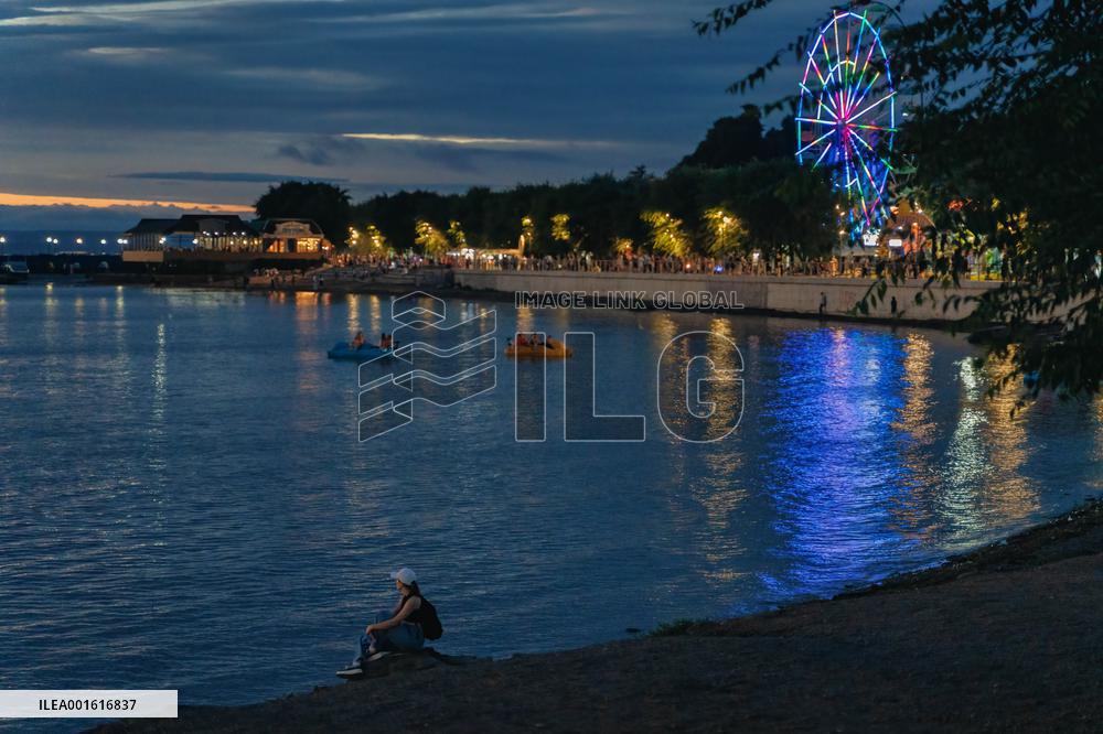 RUSSIA-VLADIVOSTOK-SEASIDE EVENING