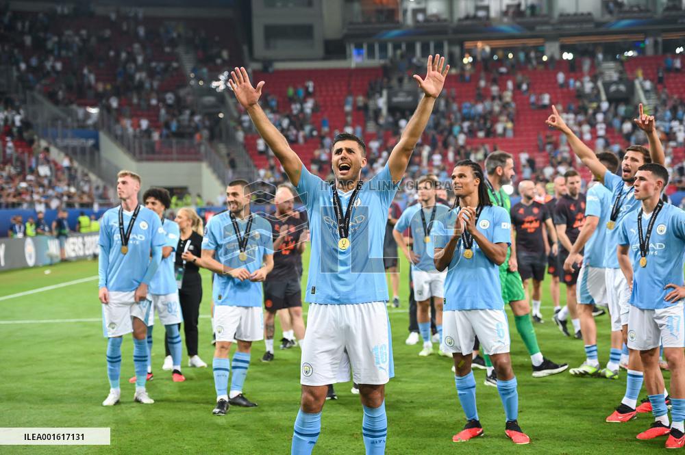 Manchester City Secure UEFA Super Cup