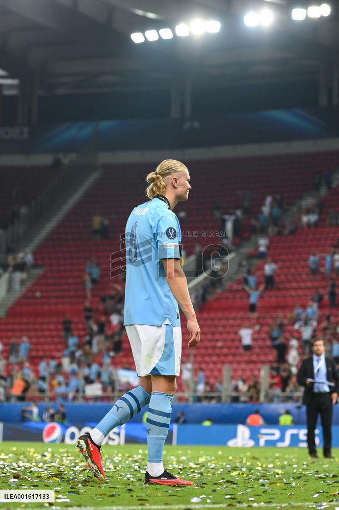 Manchester City Secure UEFA Super Cup