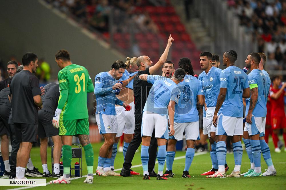 Manchester City Secure UEFA Super Cup