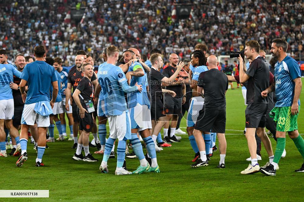 Manchester City Secure UEFA Super Cup