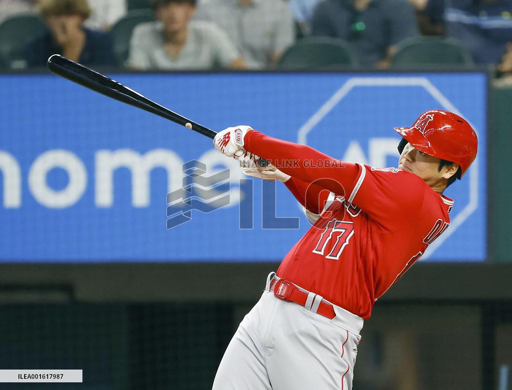 CORRECTED: Baseball: Angels vs. Rangers