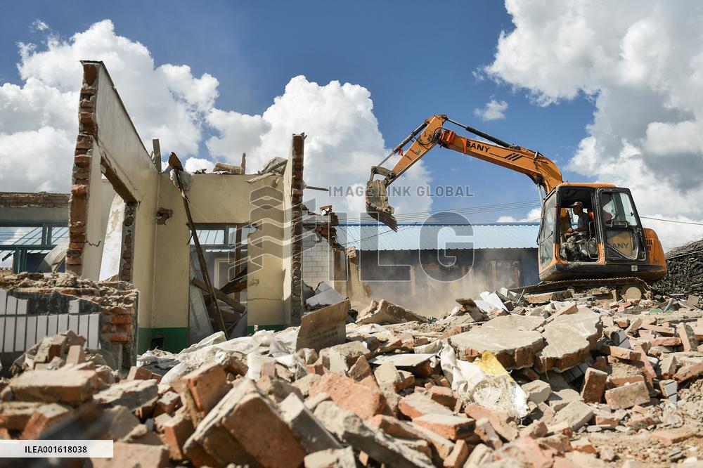 CHINA-JILIN-SHULAN-HEAVY RAIN-AFTERMATH-RECOVERY (CN)