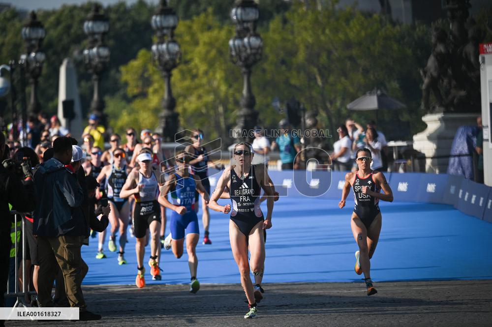 Paris 2024 Women’s Triathlon Test Event