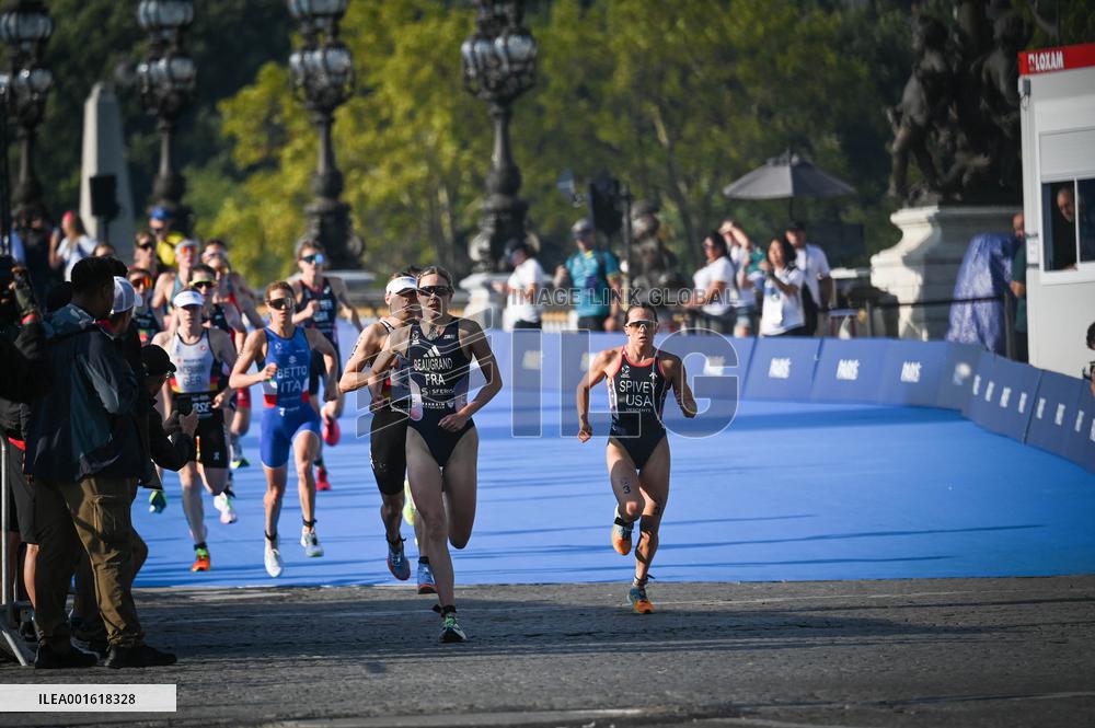 Paris 2024 Women’s Triathlon Test Event