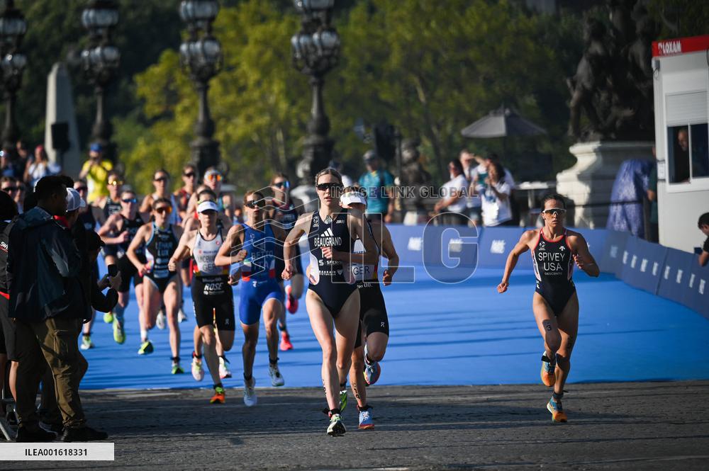 Paris 2024 Women’s Triathlon Test Event