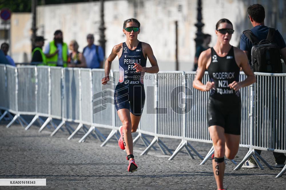 Paris 2024 Women’s Triathlon Test Event