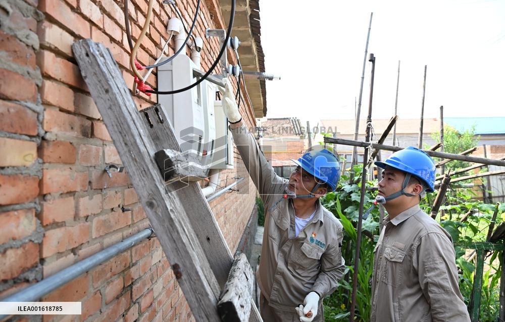 CHINA-TIANJIN-EVACUATED VILLAGERS-RETURN (CN)