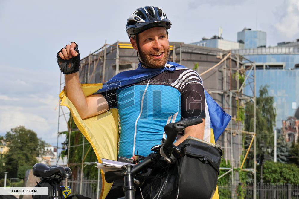 Michael Merten arrives in Kyiv