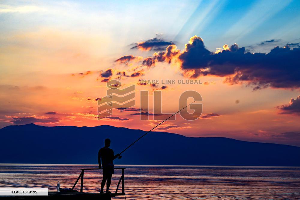 NORTH MACEDONIA-OHRID LAKE
