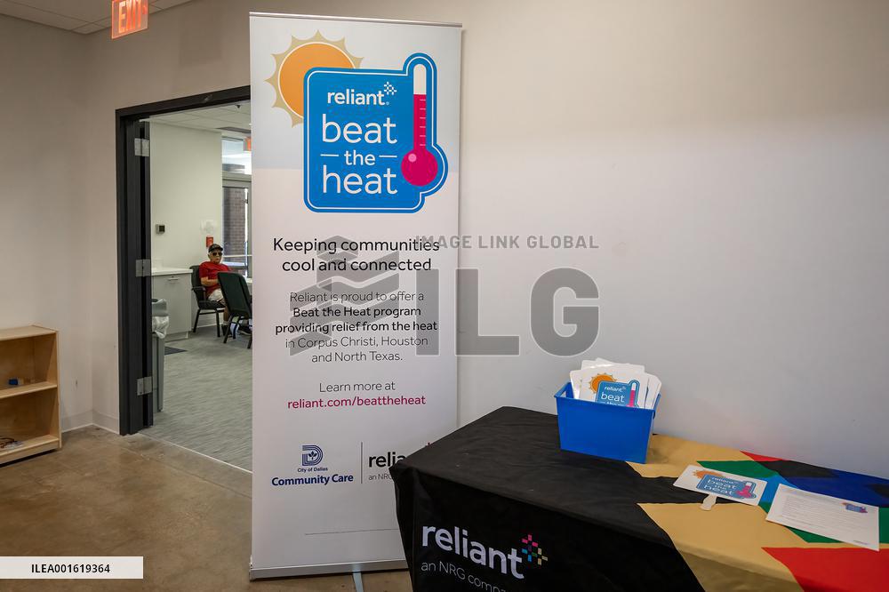 U.S.-TEXAS-DALLAS-HEATWAVE
