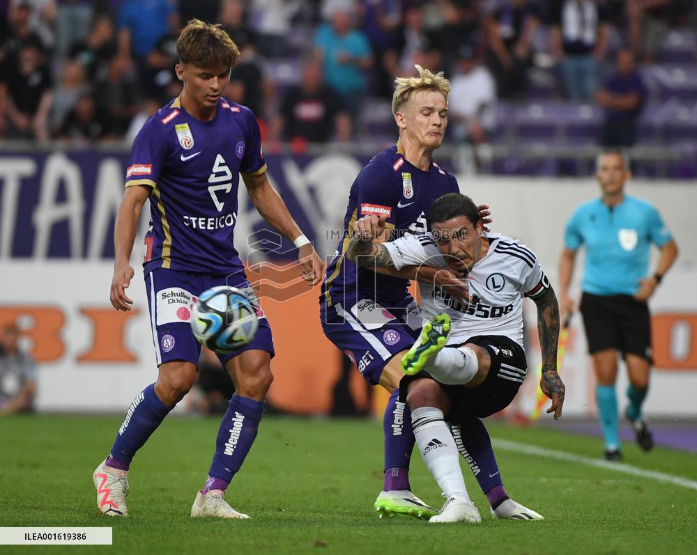 (SP)AUSTRIA-VIENNA-UEFA-EUROPA CONFERENCE LEAGUE-AUSTRIA WIEN VS LEGIA WARSZAWA