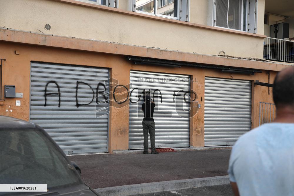 Protest Against Drug Traffickers - Ajaccio