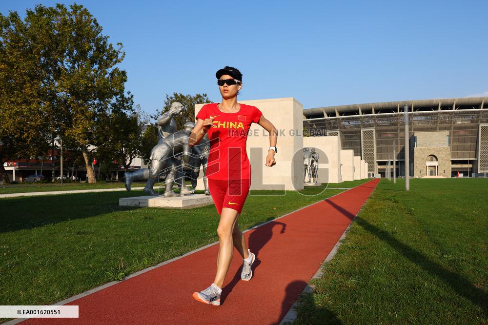 (SP)HUNGARY-BUDAPEST-ATHLETICS-WORLD CHAMPIONSHIPS-TRAINING