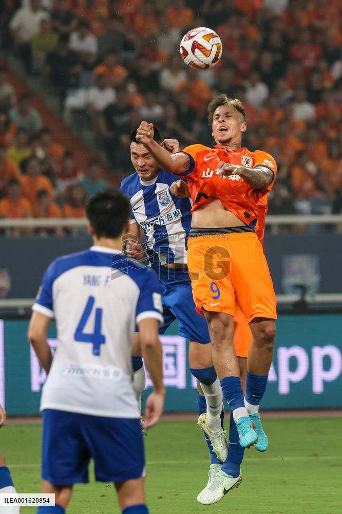 (SP)CHINA-JINAN-FOOTBALL-CSL-SHANDONG VS TIANJIN (CN)