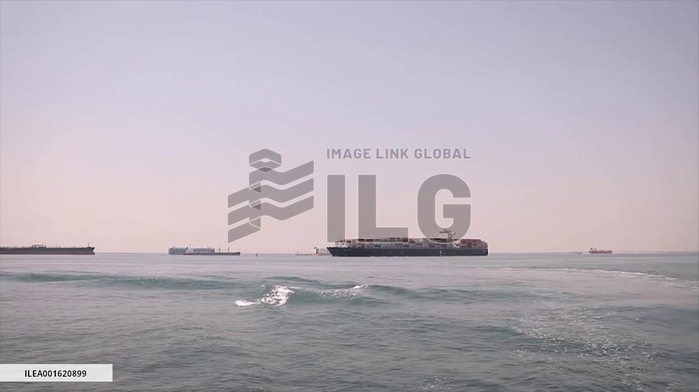 Egypt's Suez Canal announces success of fueling 1st ship with green energy