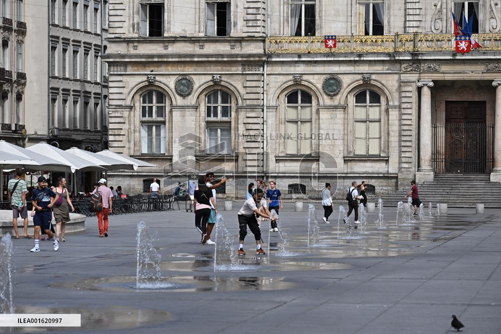 Heatwave In Lyon