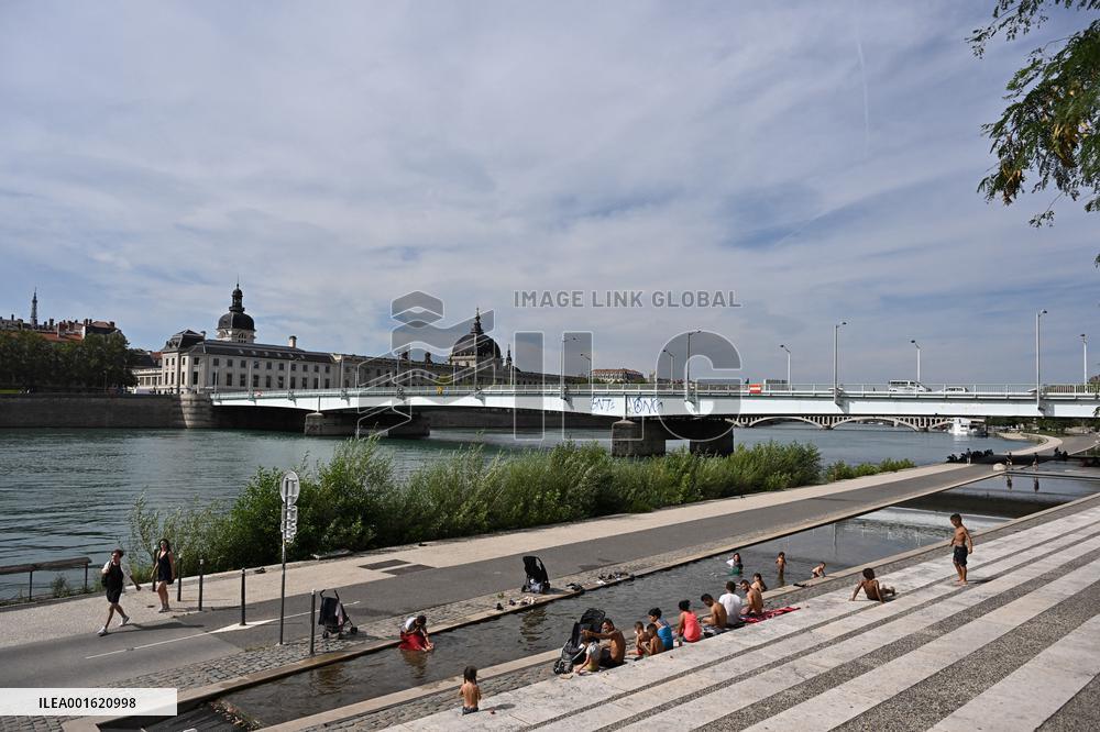 Heatwave In Lyon