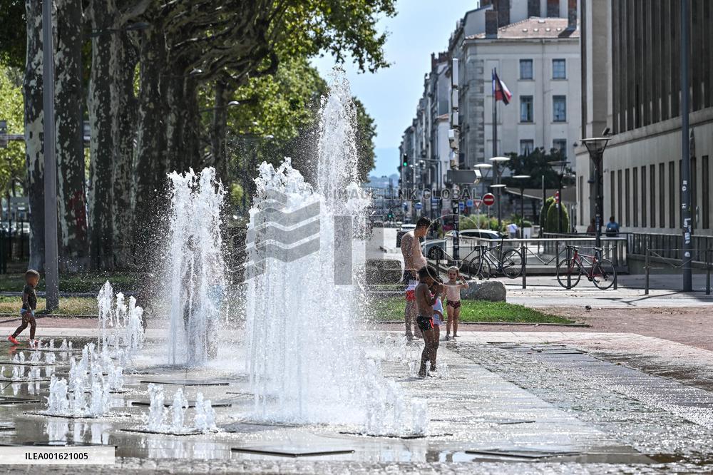 Heatwave In Lyon