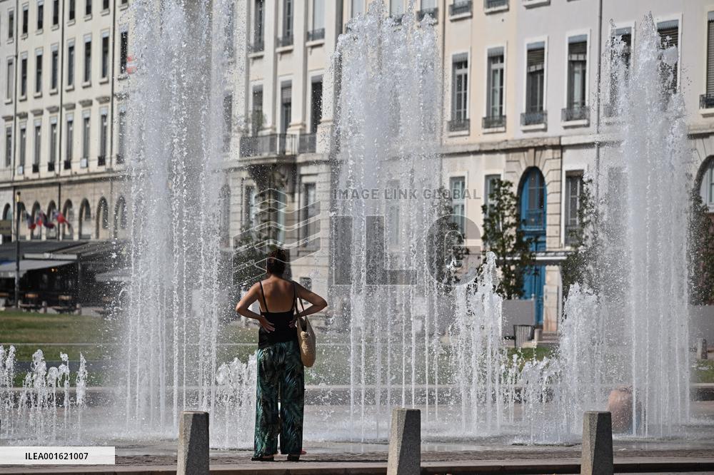 Heatwave In Lyon