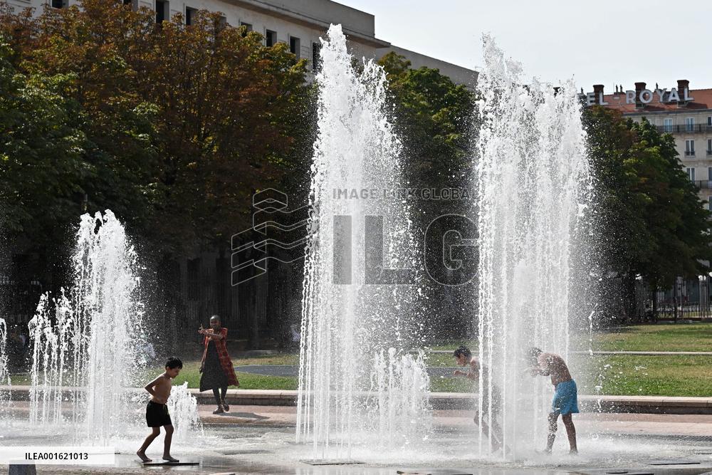 Heatwave In Lyon