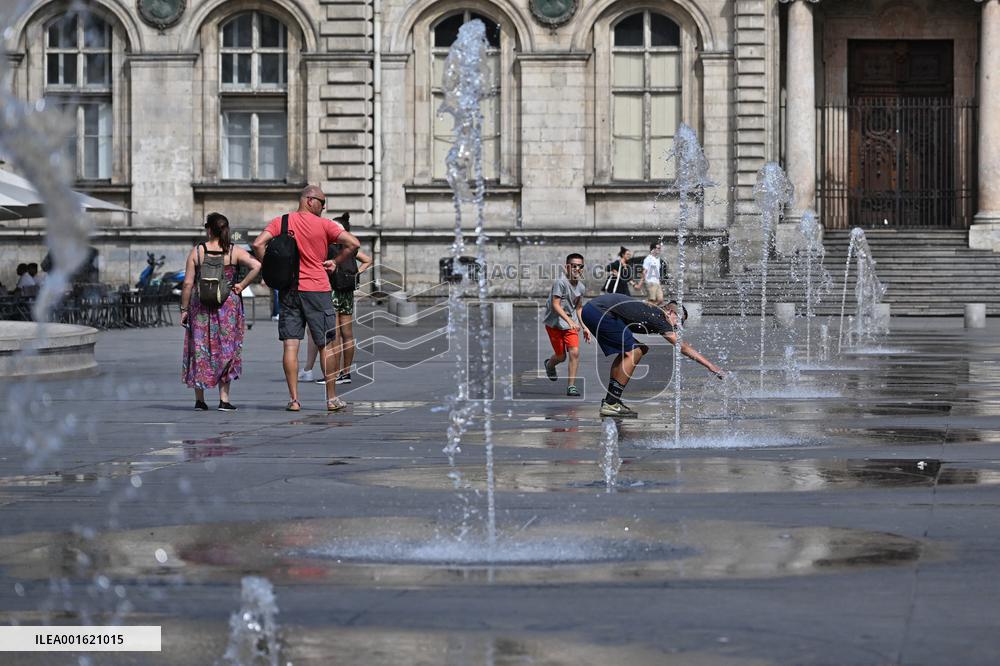 Heatwave In Lyon