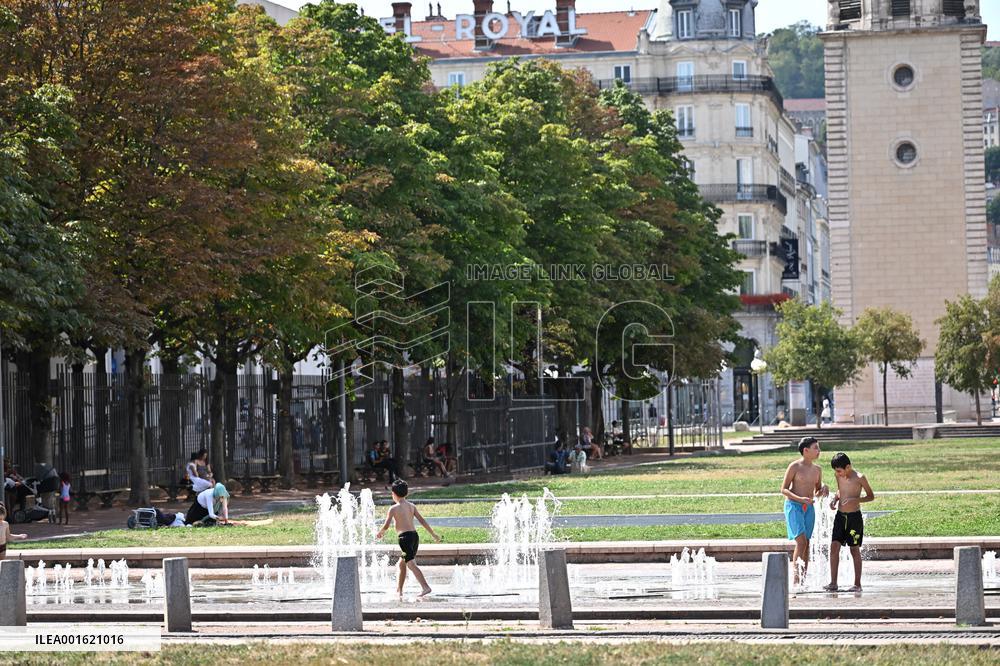 Heatwave In Lyon