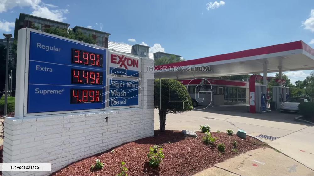 U.S. gas prices hit 10-month highs amid tighter supplies, heatwaves