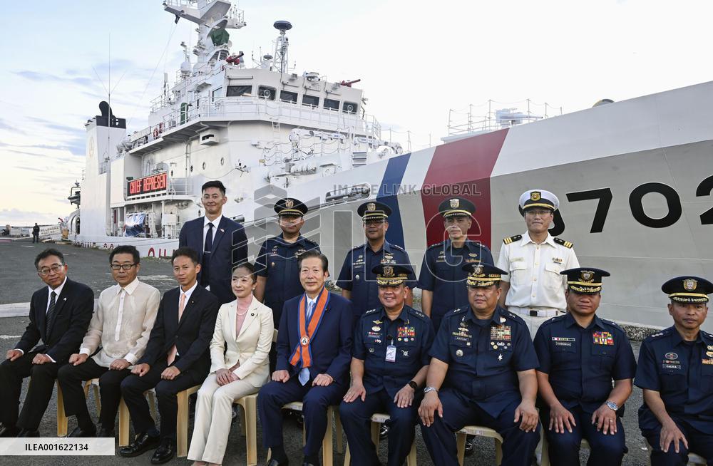Japan Komeito party chief in Philippines
