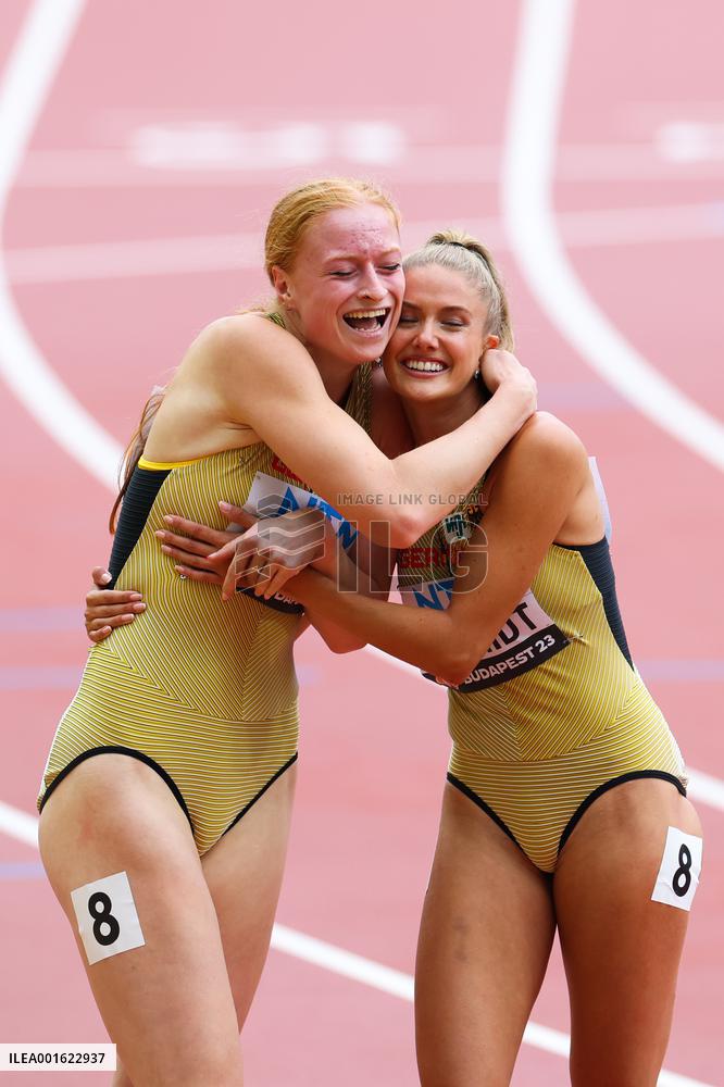 (SP)HUNGARY-BUDAPEST-ATHLETICS-WORLD CHAMPIONSHIPS-MIXED 4X400M RELAY-HEATS