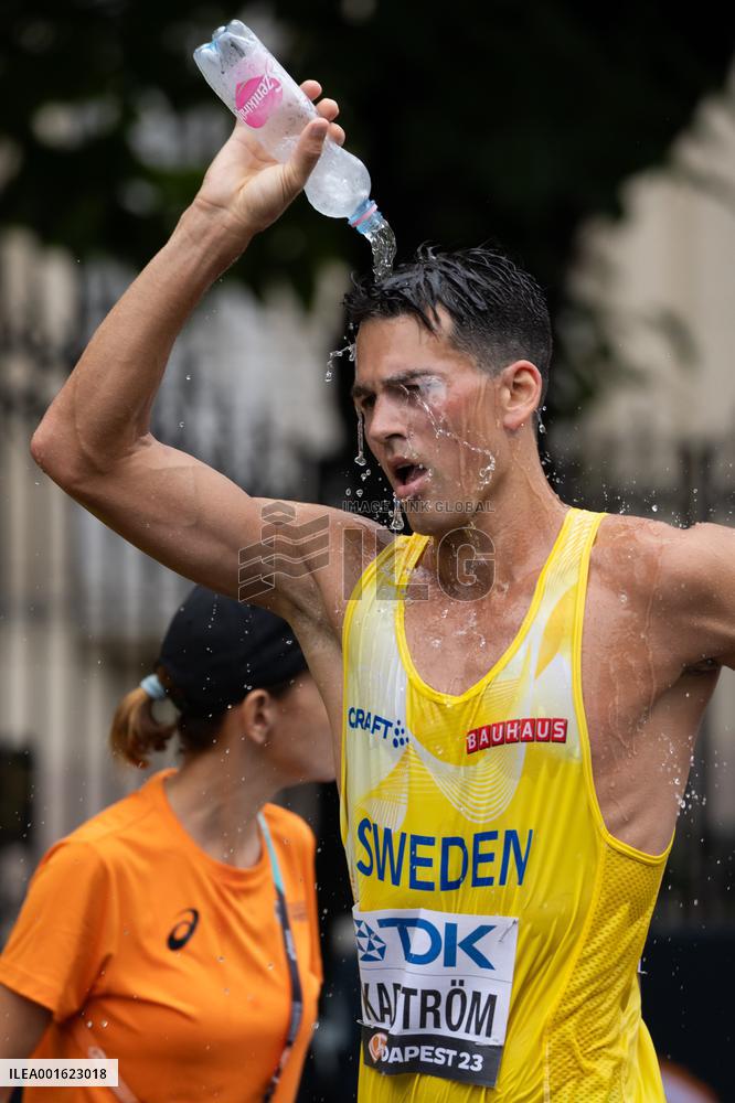 (SP)HUNGARY-BUDAPEST-ATHLETICS-WORLD CHAMPIONSHIPS-MEN'S 20KM RACE WALK FINAL