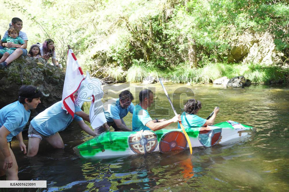 First Cardboard Boat Race - Spain