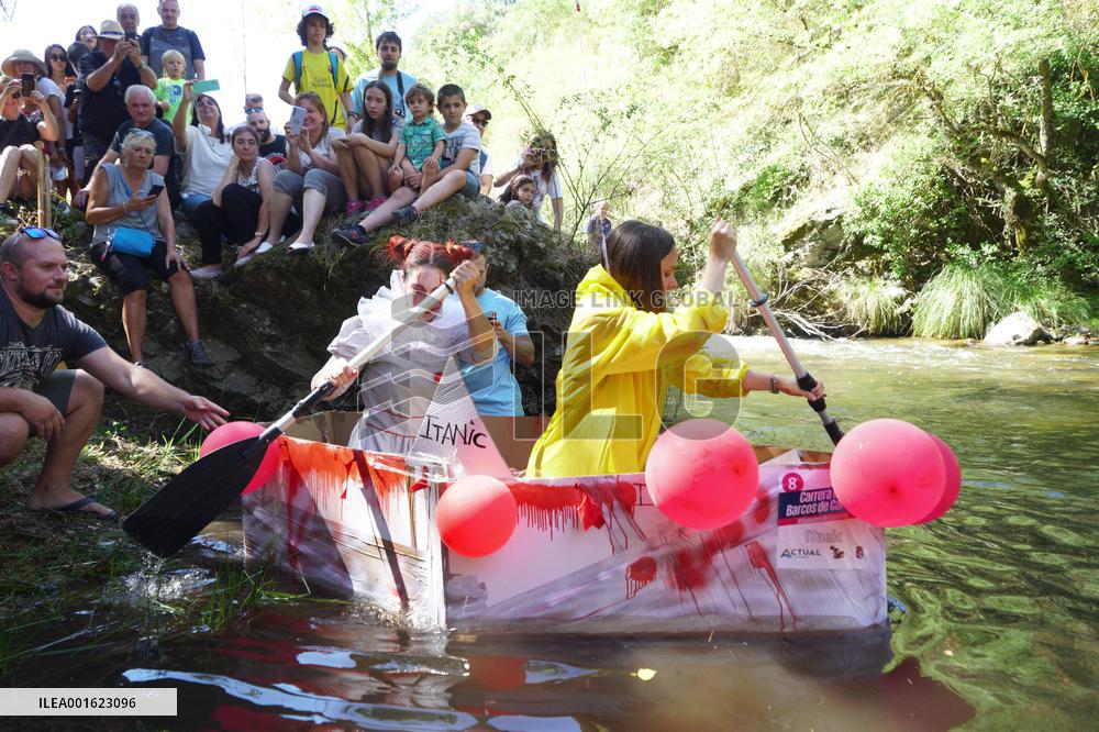 First Cardboard Boat Race - Spain