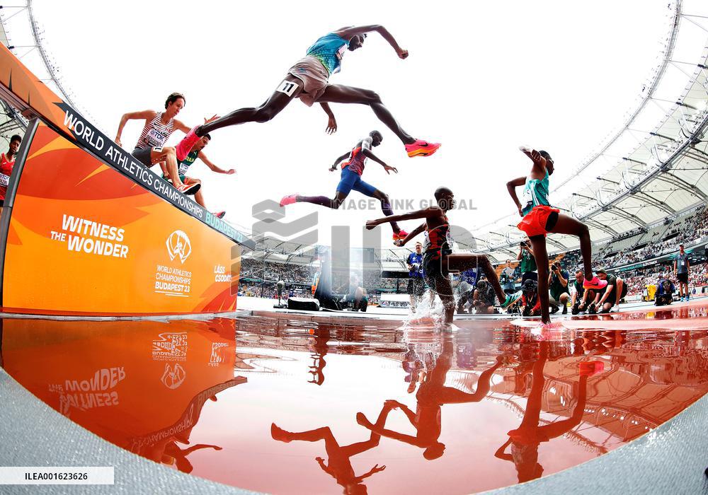 (SP)HUNGARY-BUDAPEST-ATHLETICS-WORLD CHAMPIONSHIPS-MEN'S 3000M STEEPLECHASE