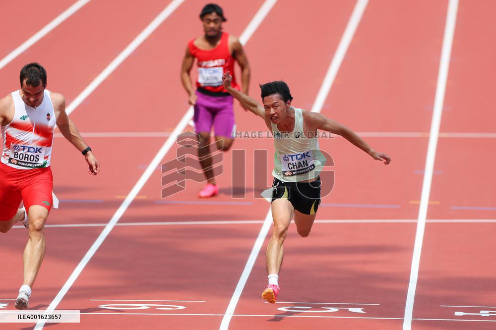 (SP)HUNGARY-BUDAPEST-ATHLETICS-WORLD CHAMPIONSHIPS-MEN'S 100M