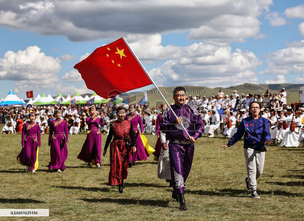 MONGOLIA-ULAN BATOR-NOMADIC CULTURE-FESTIVAL