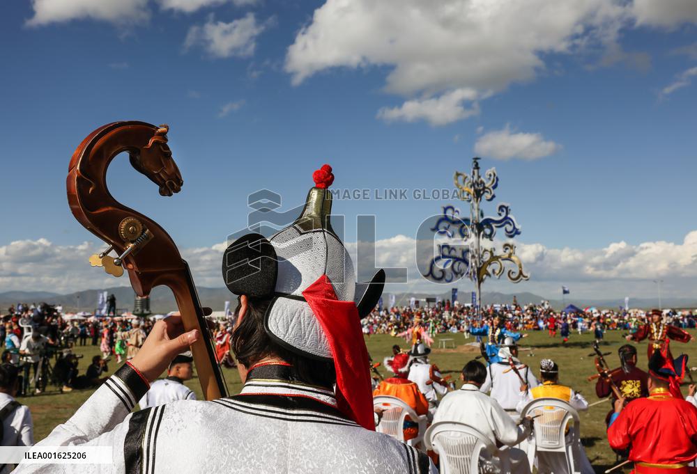 MONGOLIA-ULAN BATOR-NOMADIC CULTURE-FESTIVAL