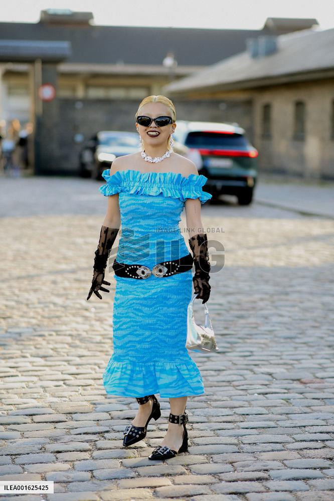 Street style during Copenhagen Fashion Week - Denmark